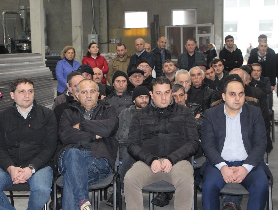 DCFTA საინფომაციო ცენტრის პრეზენტაციას ქედის მუნიციპალიტეტის წარმომადგენლები ესწრებოდნენ