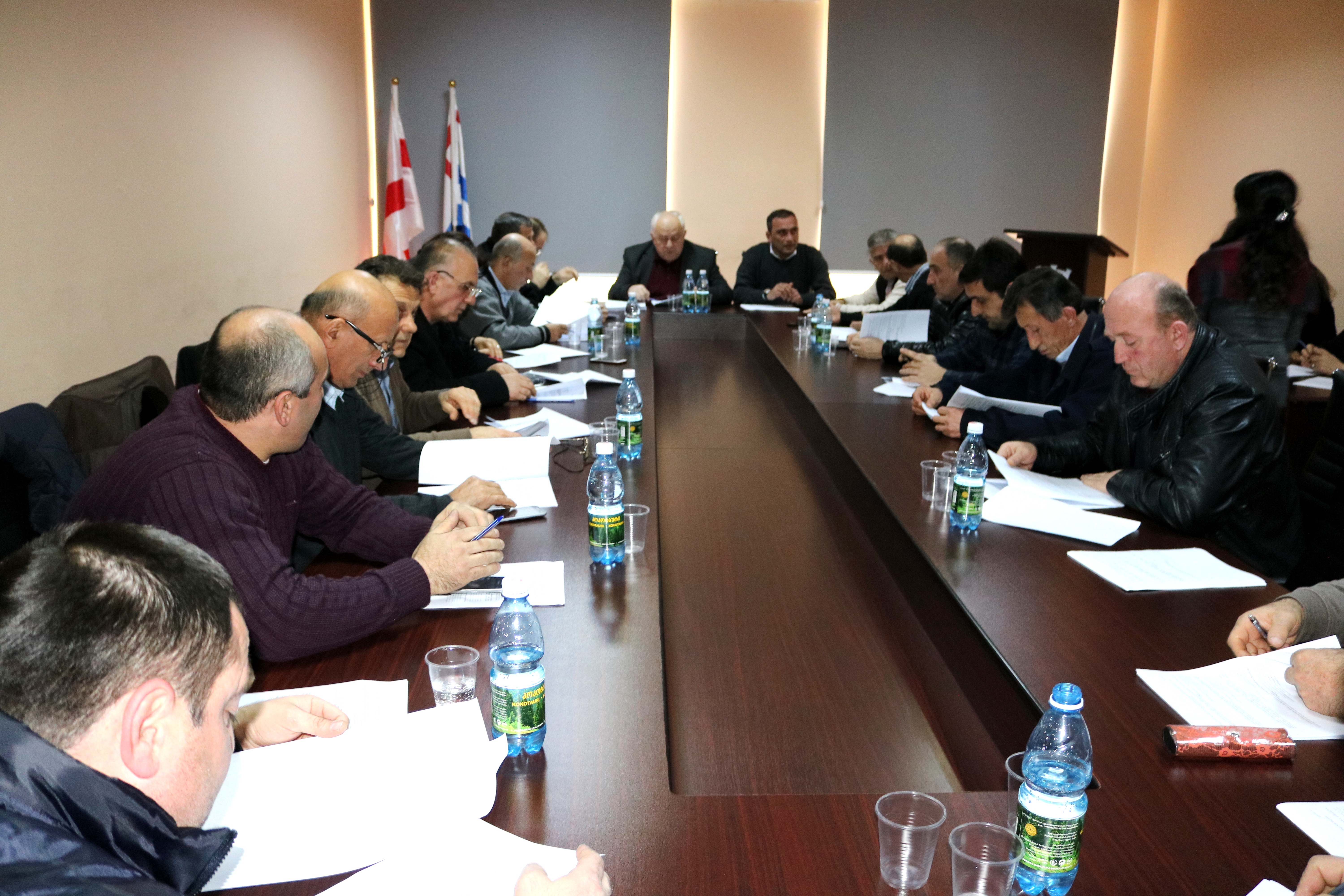 ქედის მუნიციპალიტეტის საკრებულოში მიმდინარე წლის პირველი სხდომა გაიმართა