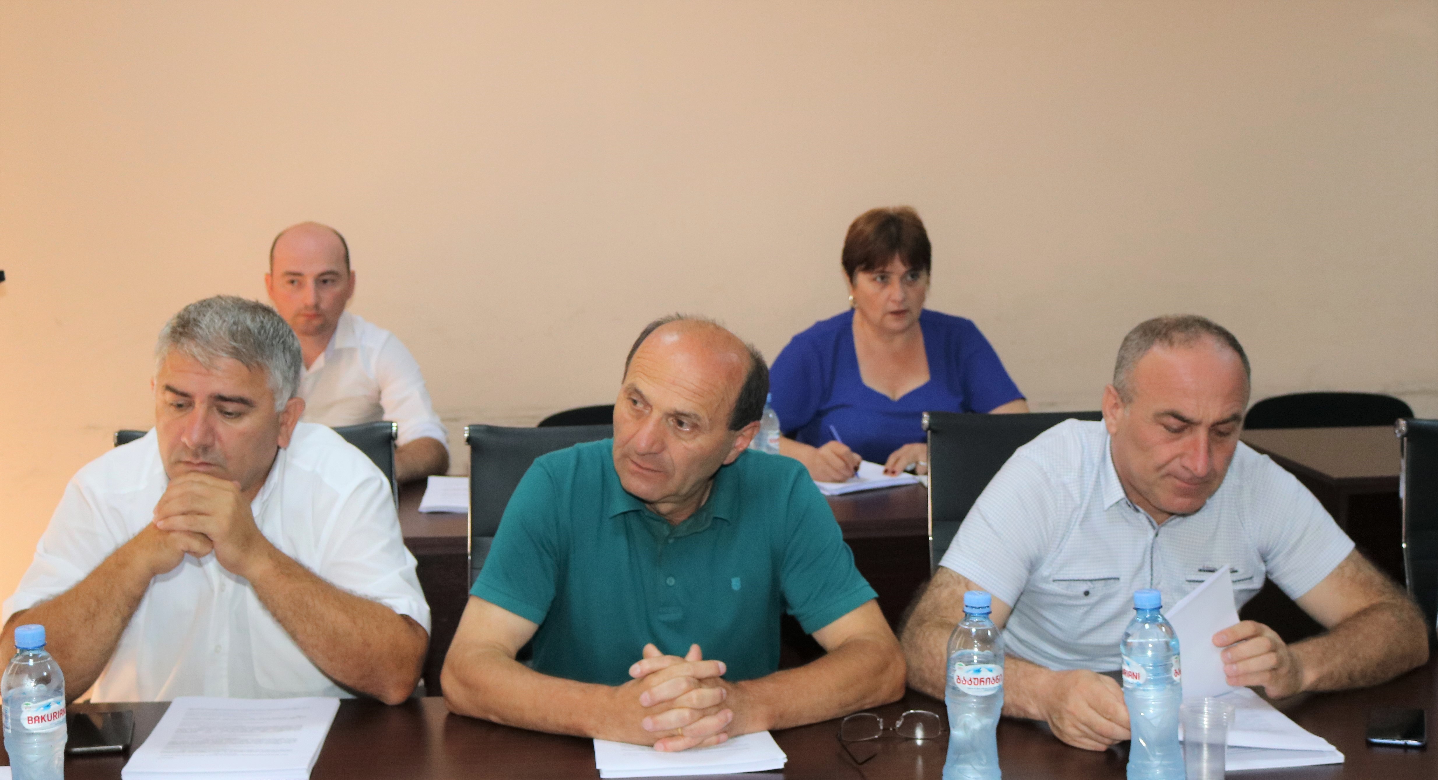 ქედის მუნიციპალიტეტის საკრებულოს №01-06/14 მორიგ სხდომაზე დღის წესრიგით გათვალისწინებული 15 საკითხი განიხილეს