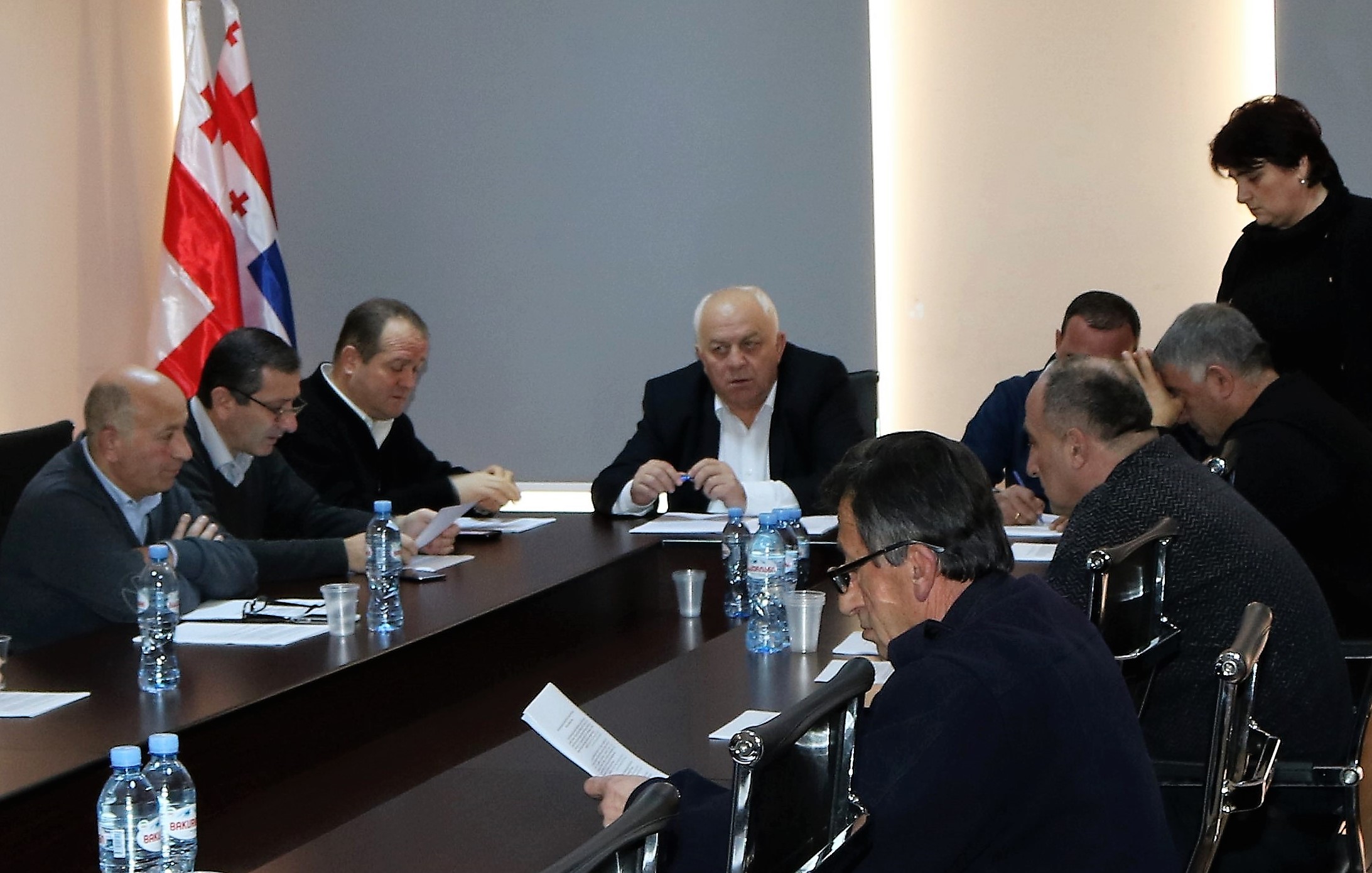 საკრებულოში 2019 წლის პირველ მორიგ სხდომაზე საკრებულოს თავმჯდომარემ გაწეული მუშაობის შესახებ ანგარიში წარადგინა