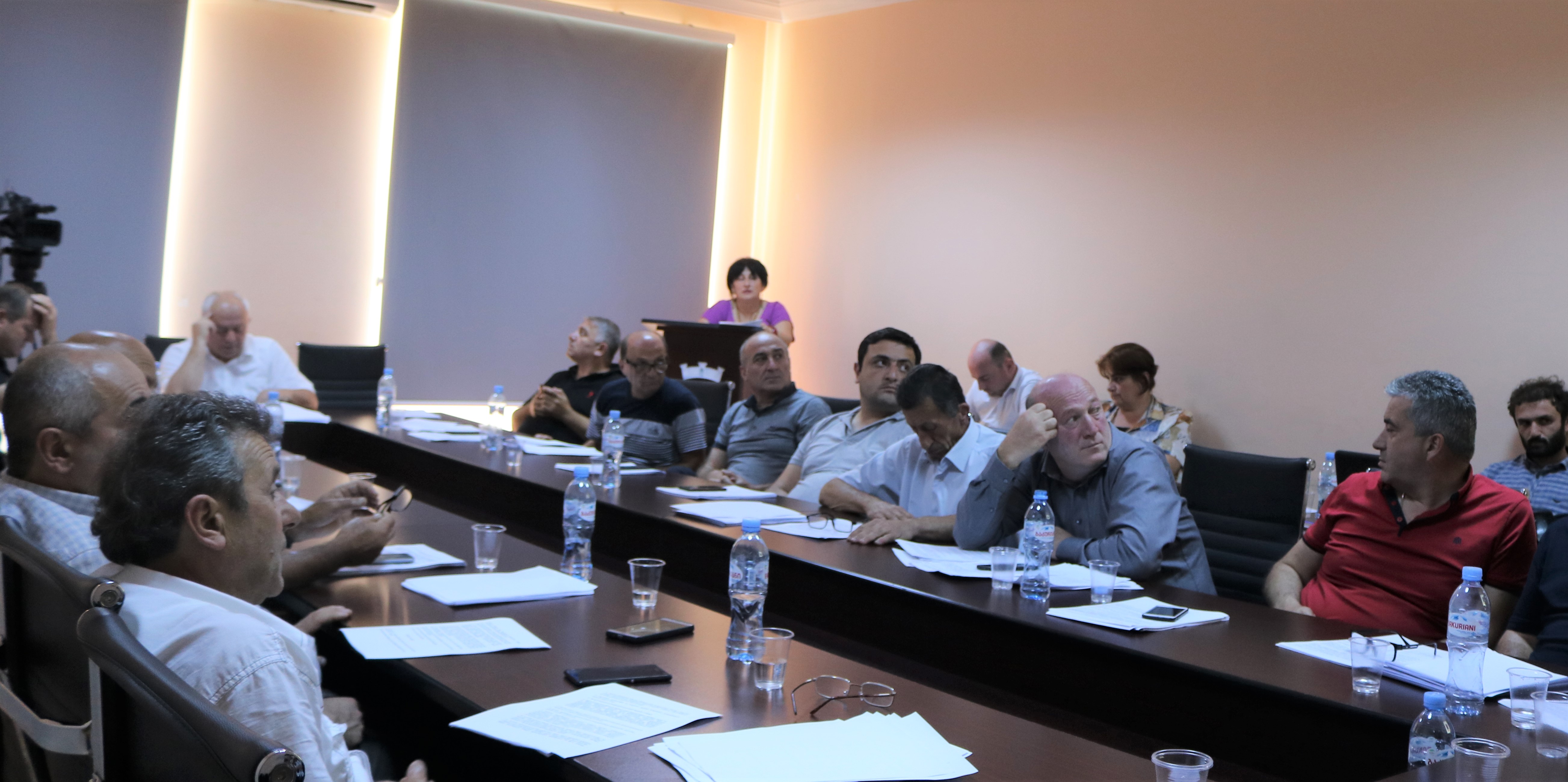 საკრებულოს მორიგ სხდომაზე რეგლამენტში ცვლილებების შესახებ საჯარო ადმინისტრაციული წარმოება დაიწყეს