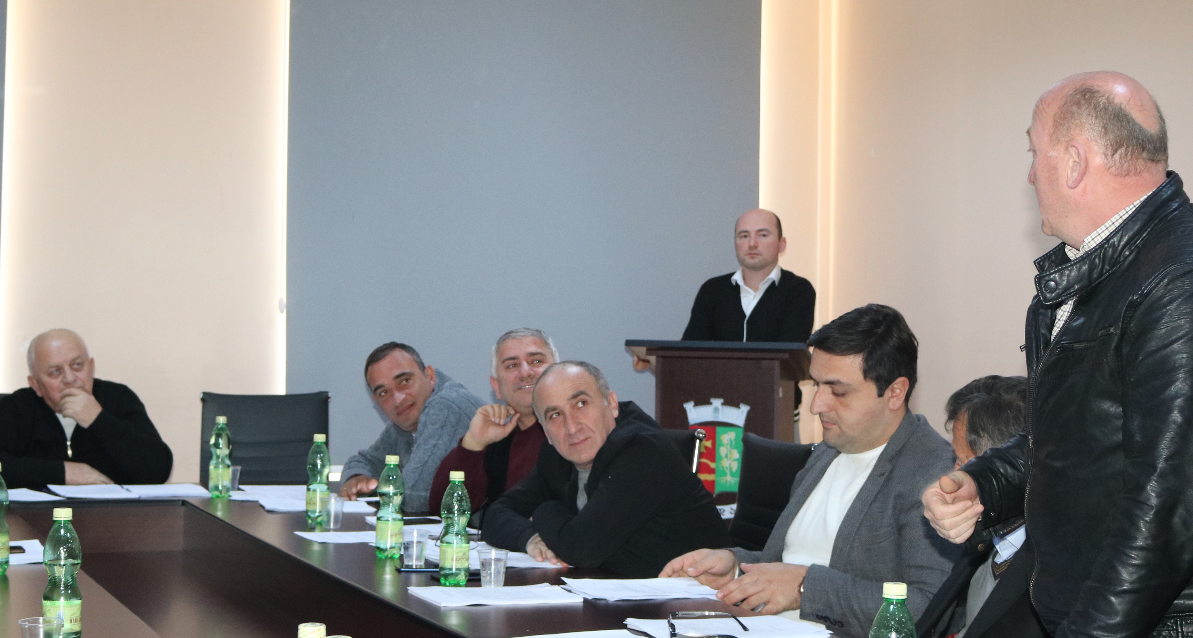 საკრებულოს მორიგი სხდომა გაიმართა