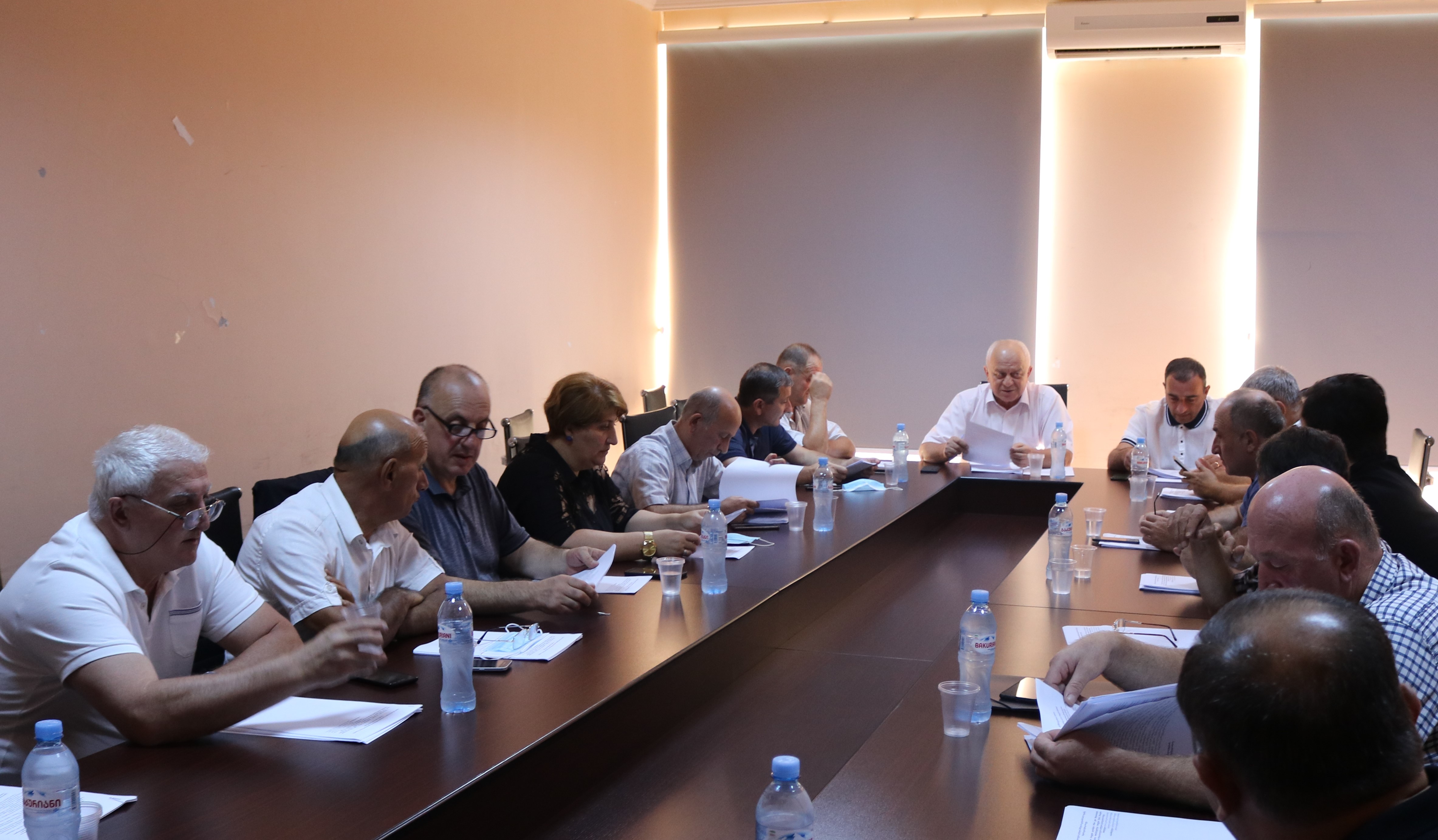 რიგგარეშე სხდომა ქედის მუნიციპალიტეტის საკრებულოში (RU)