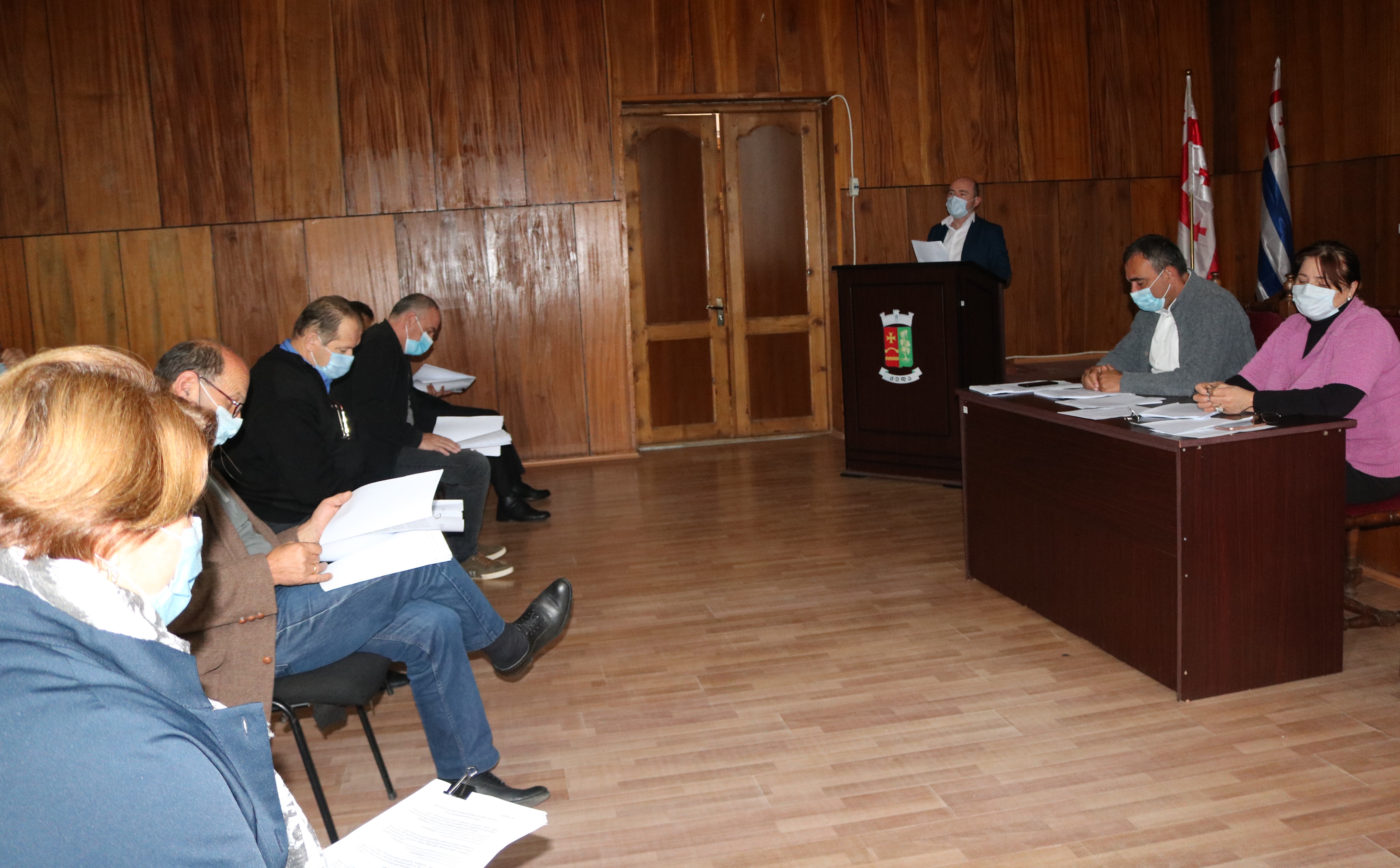 მუნიციპალიტეტის საკრებულომ მორიგ სხდომაზე 5 საკითხი განიხილა