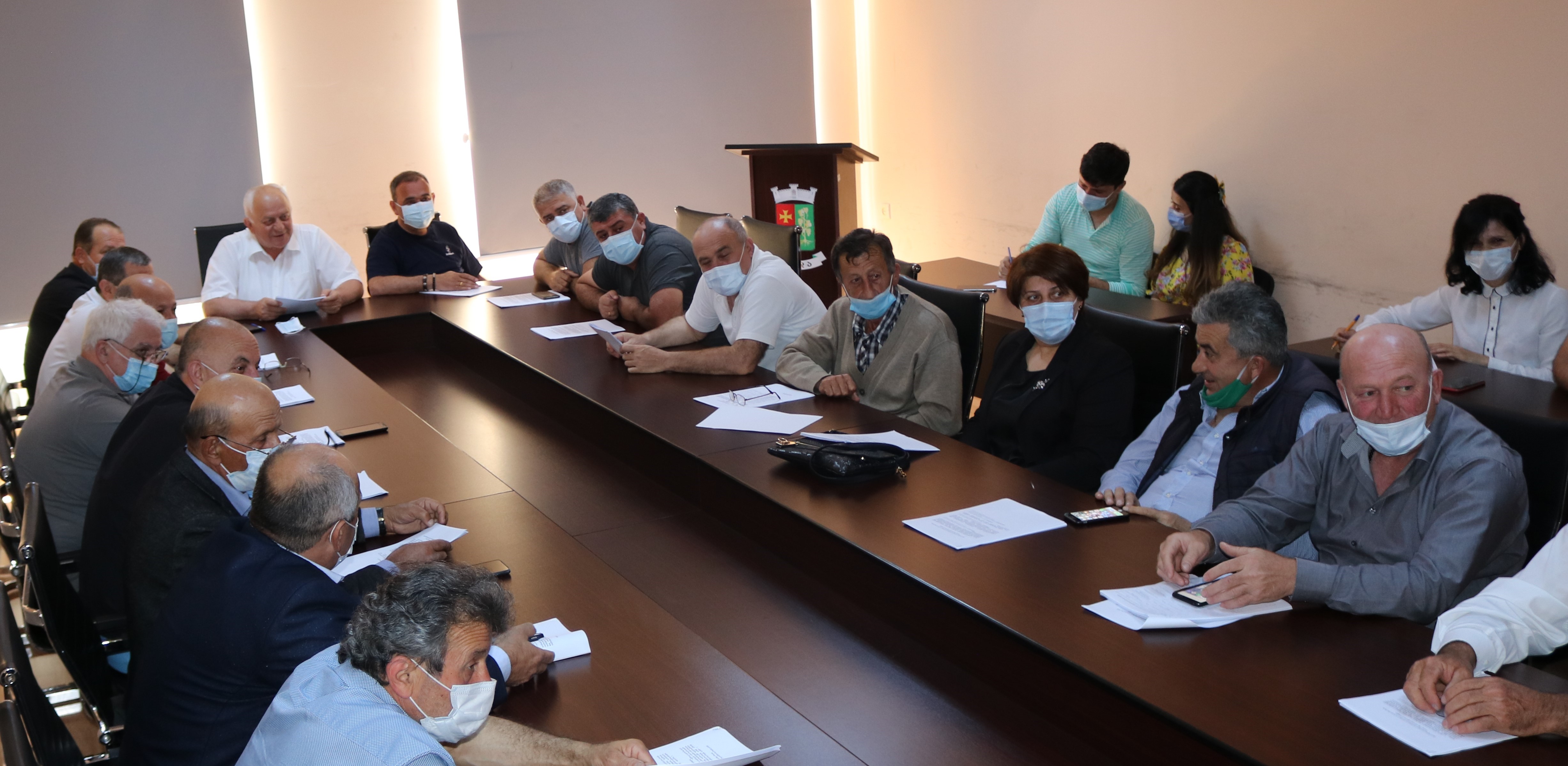 საკრებულოს მორიგ სხდომაზე 4 საკითხი განიხილეს