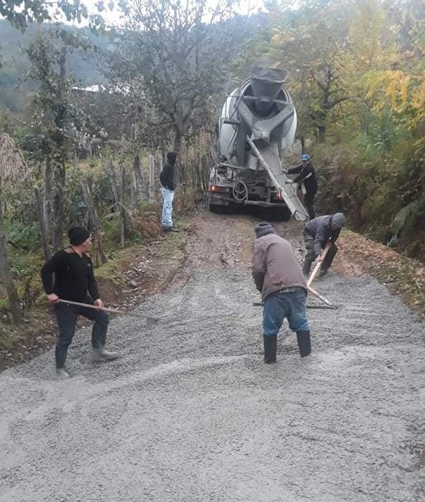 ქედის სოფლებში შიდა საუბნო გზები წესრიგდება