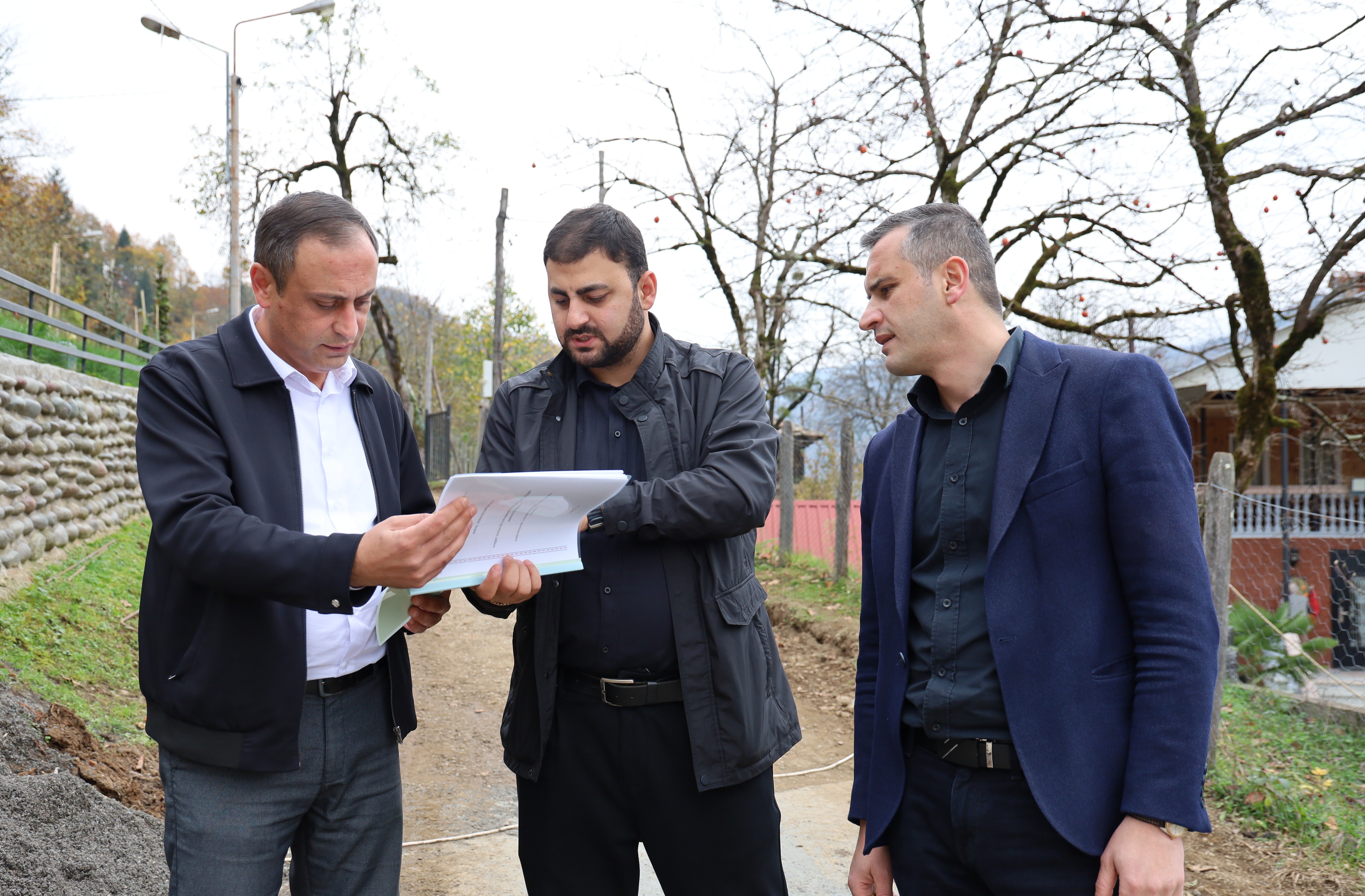 მერმა მამუკა თურმანიძემ მიმდინარე ინფრასტრუქტურული სამუშაოები დაათვალიერა