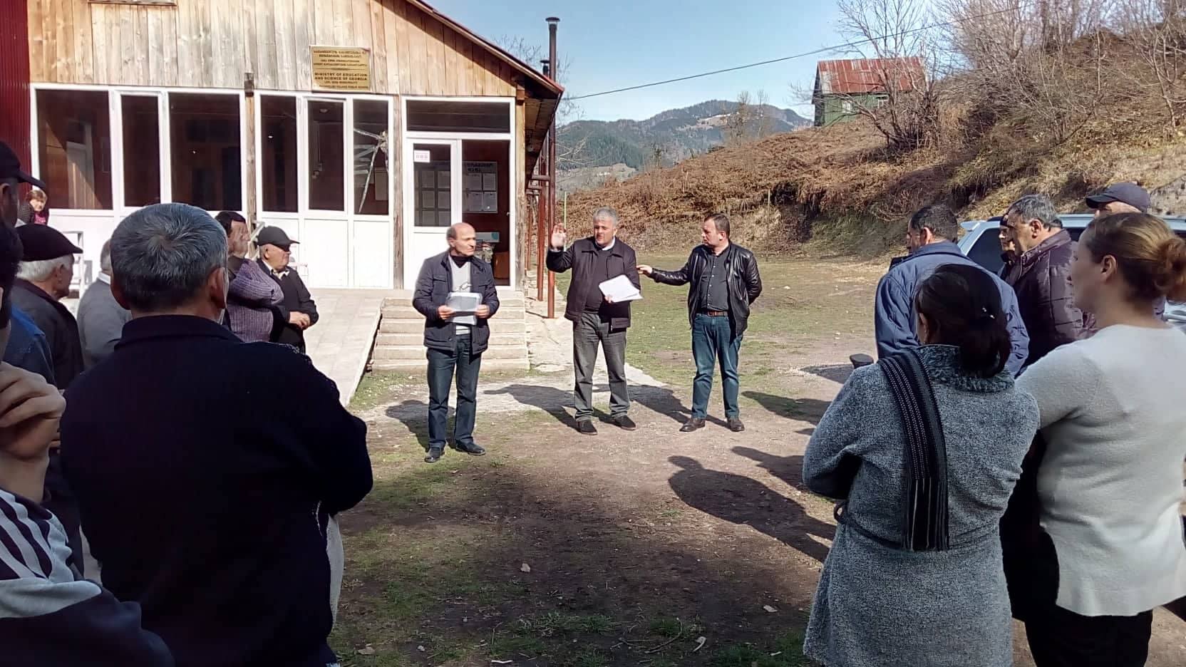 სოფლის კრებები დასრულდა დანდალოში