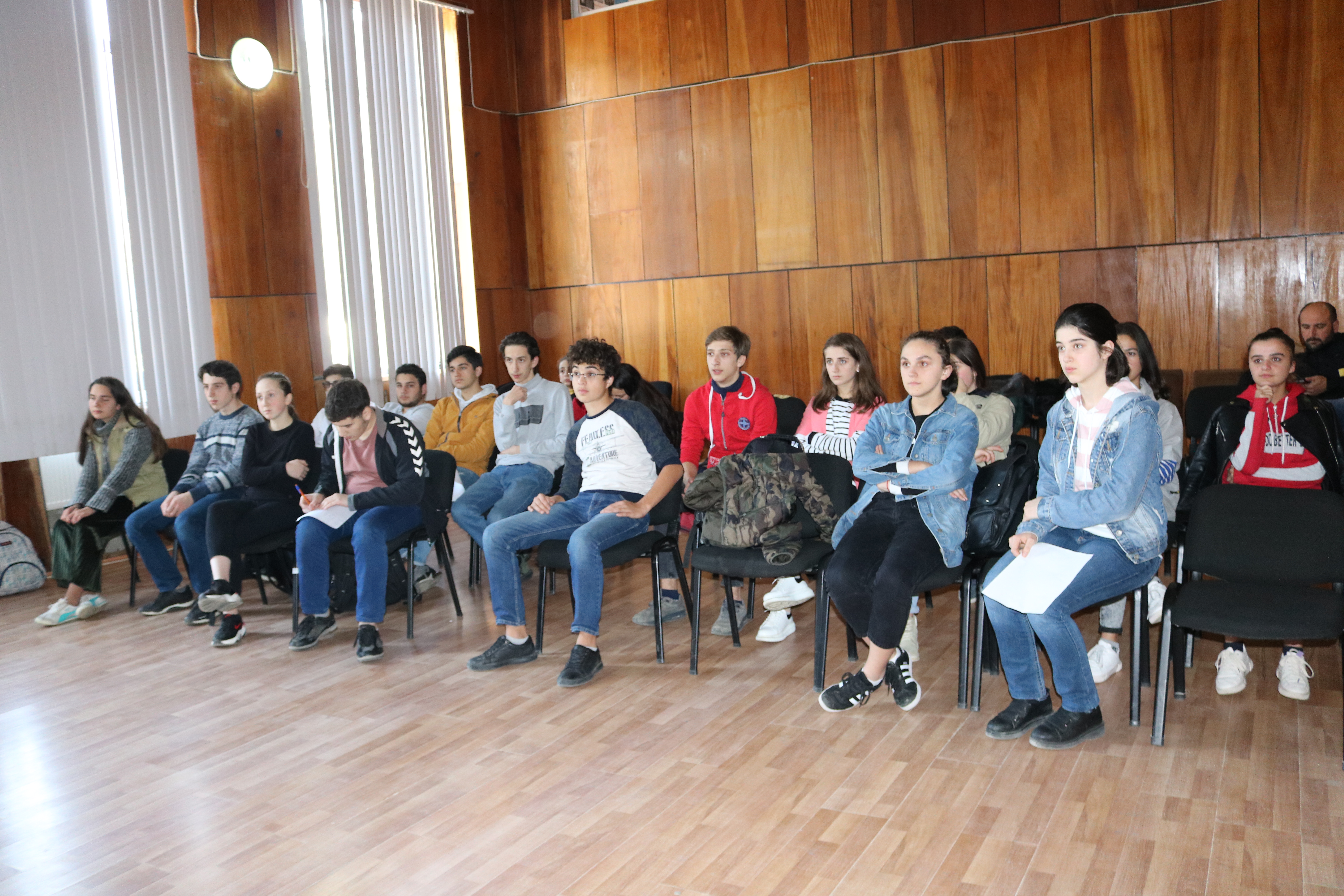 ახალგაზრდული პროექტის პრეზენტაცია ქედაში