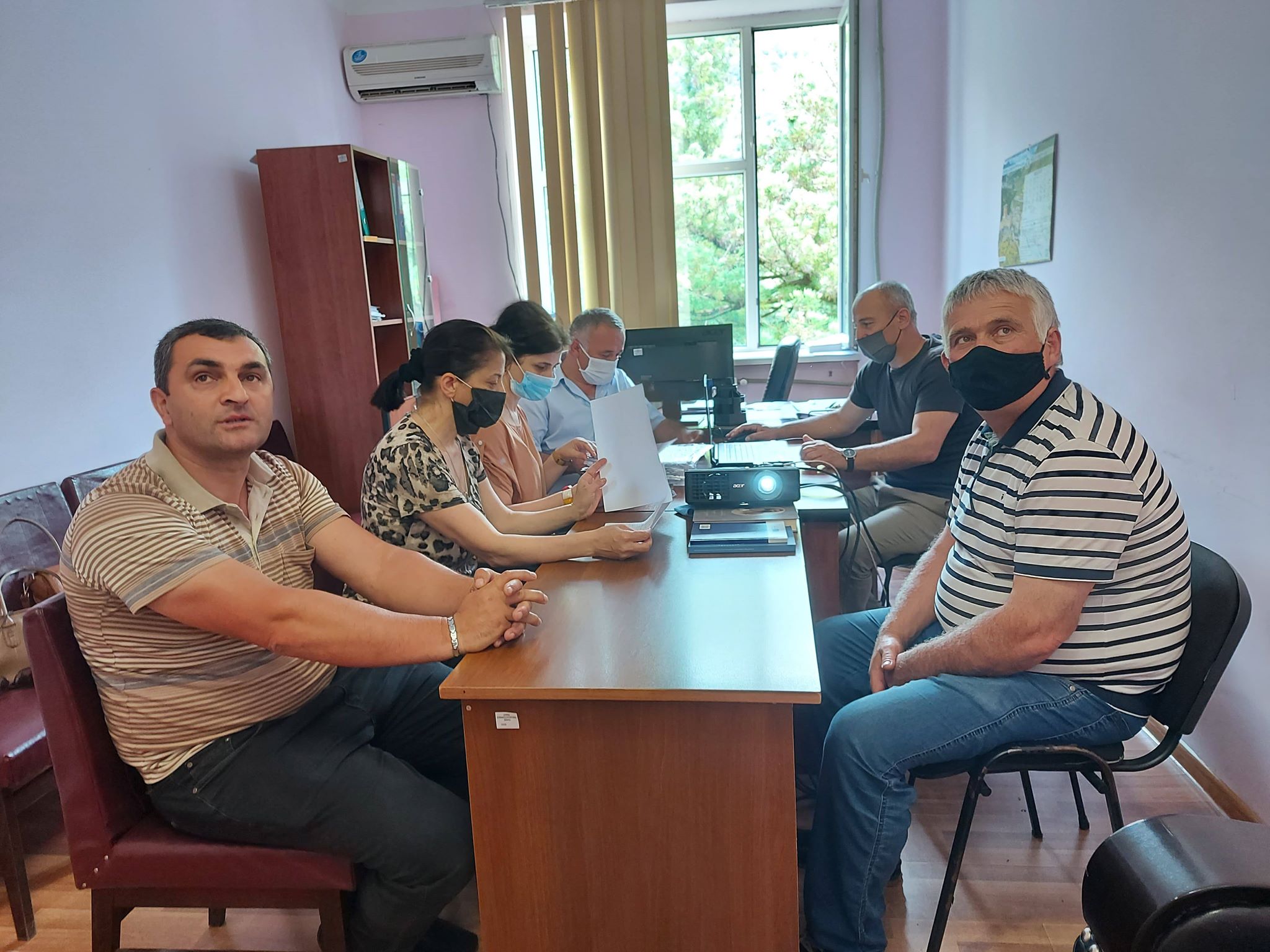 მიწის აღიარების კომისიის სხდომა