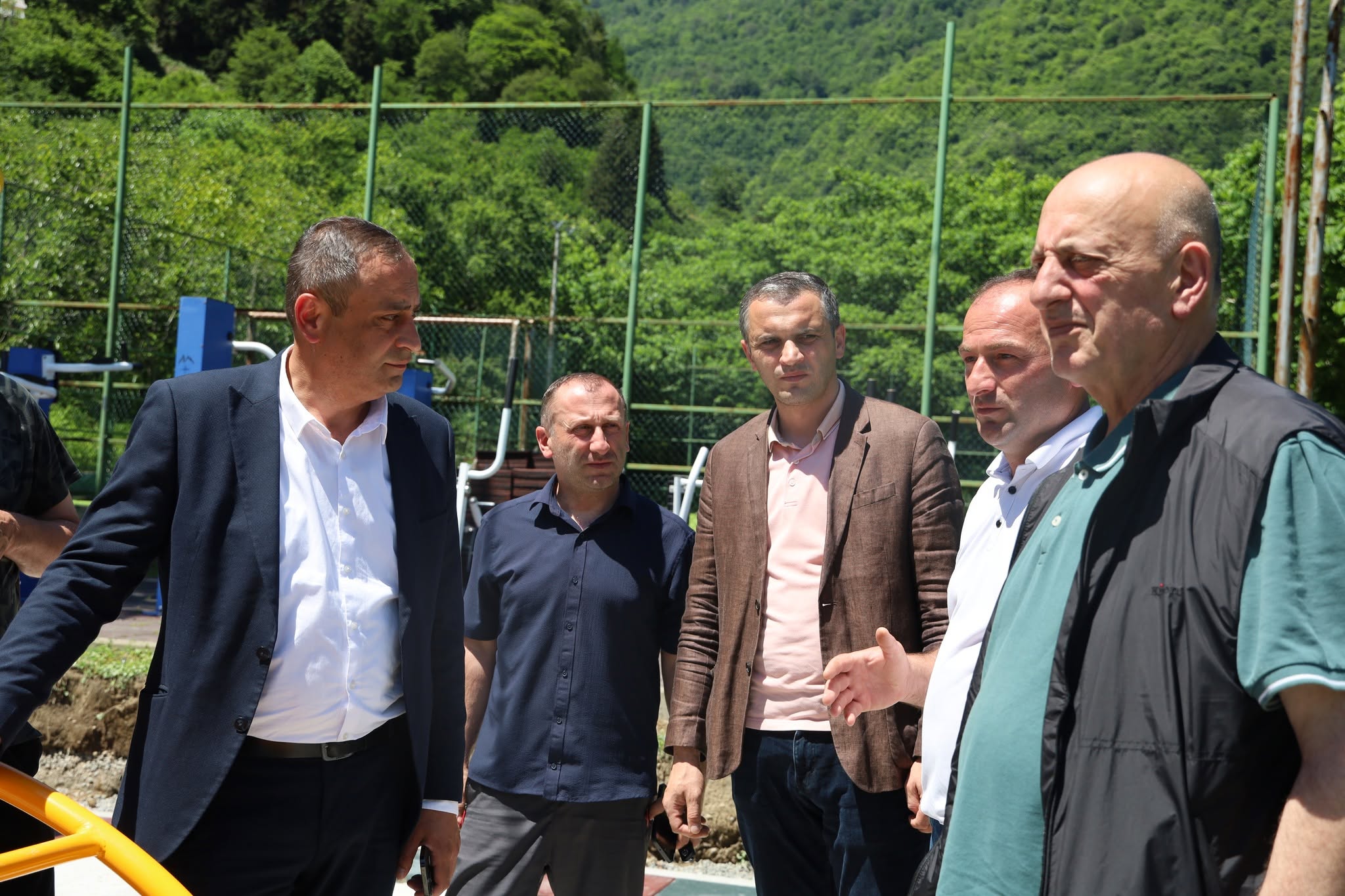  ქედის მუნიციპალიტეტის მერმა მამუკა თურმანიძემ ინფრასტრუქტურული პროექტების სამუშაოები დაათვალიერა